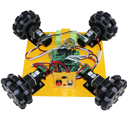 Wd Omni Wheel Arduino Compatible Mobile Robotics Car Oz Robotics