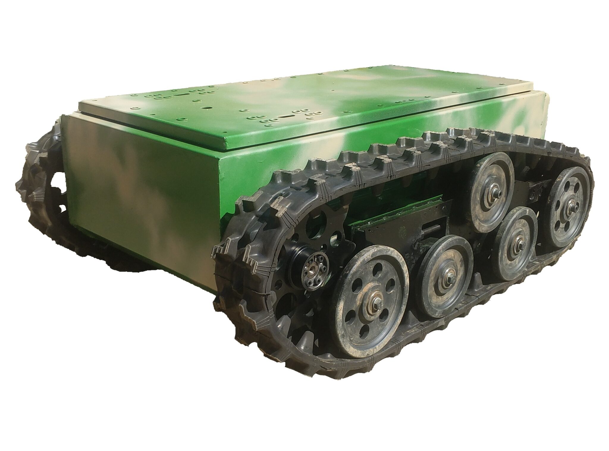 UGV Tracked Robot Chassis With Remote Control RC Tank Chassis Oz