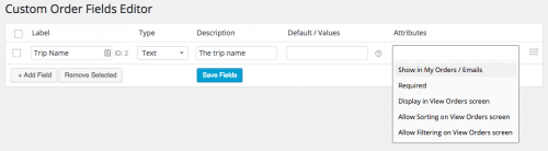Creating an Admin Order Field
