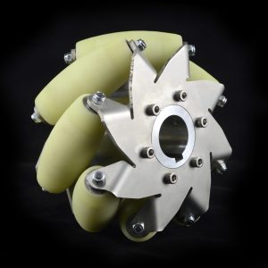 Industrial Mecanum Wheel with 8 PU Rollers and 50 kg Load- 14169R