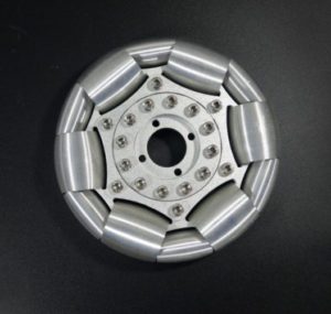 127mm Aluminum single Omni wheel for ball balance ballbot 14210