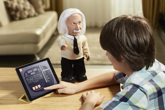 Professor Einstein WiFi Enabled Talking Robot who Plays Brain Games and ...