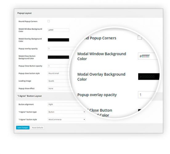 Set style options and customize your popup window in every detail – Oz ...