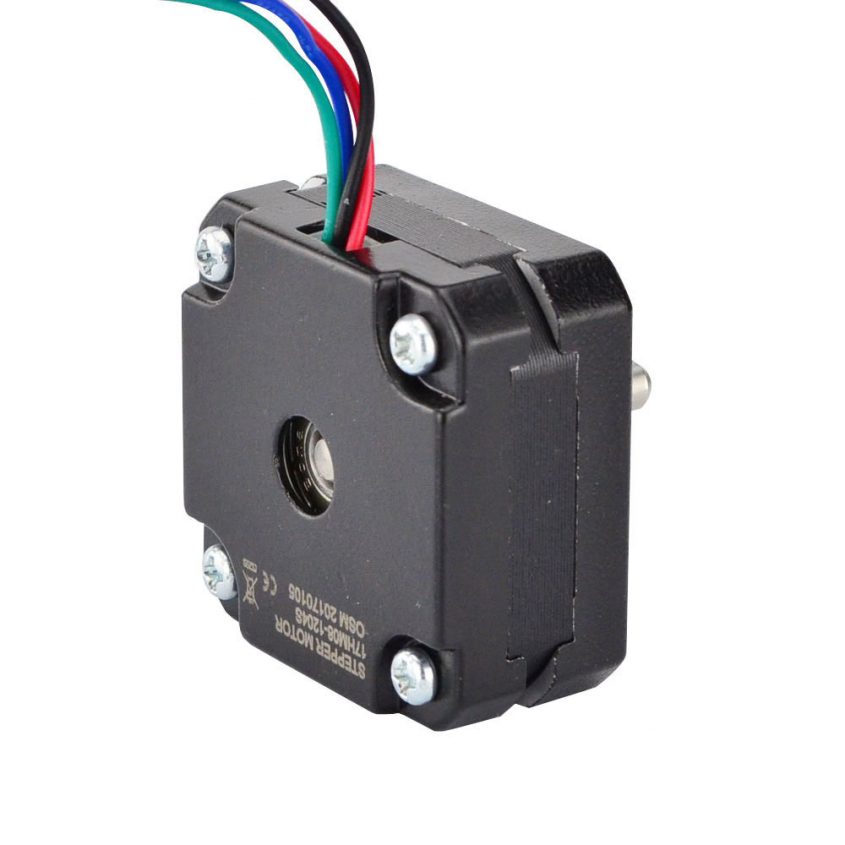 Nema Motor 17 Bipolar 0.9deg 11Ncm with 4 Wires – Oz Robotics