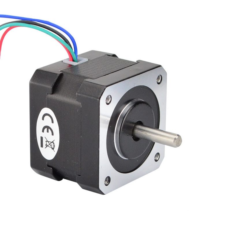 NEMA17 Bipolar Stepper Motor - 76 Oz-in Torque, 5mm Shaft, Perfect For 3D Printers & CNC (Ships From Chicago)