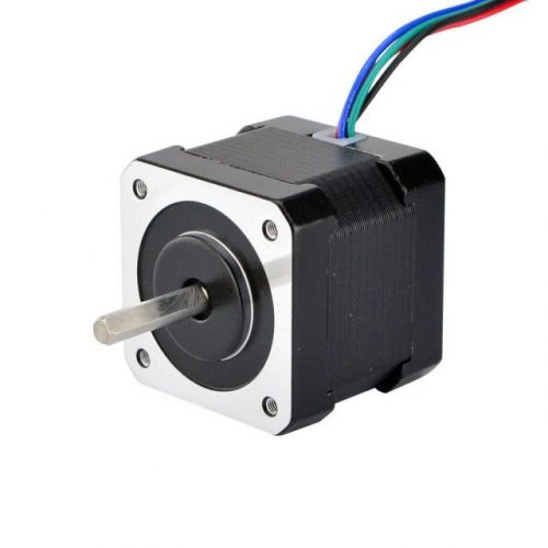 OUYANG Nema 17 Stepper Motor Bipolar 42 Motor 130mN.m 1.8 Degree with Bracket and 1M XH Cable for CNC,3D Printer 17HS4023,1 PCS 