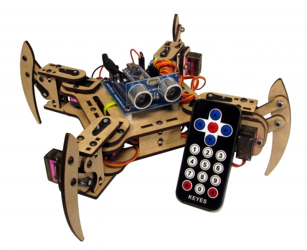 Details about   NEW DIY Walking Robot Armed Warrior Electrical-Powered Educational STEM Kit US 