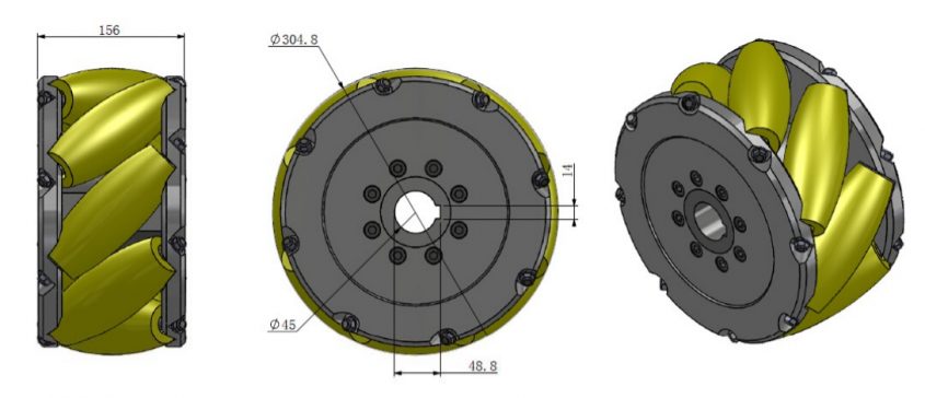 offroad mecanum wheels