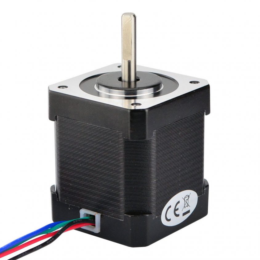 Nema 17 Bipolar 1.8deg 44Ncm with 4 Wires – Oz Robotics