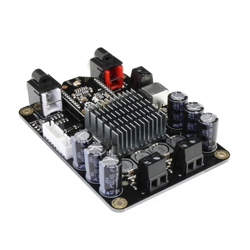 2 x 50W Class D Bluetooth Audio Amplifier Board – TSA3116 – Oz Robotics