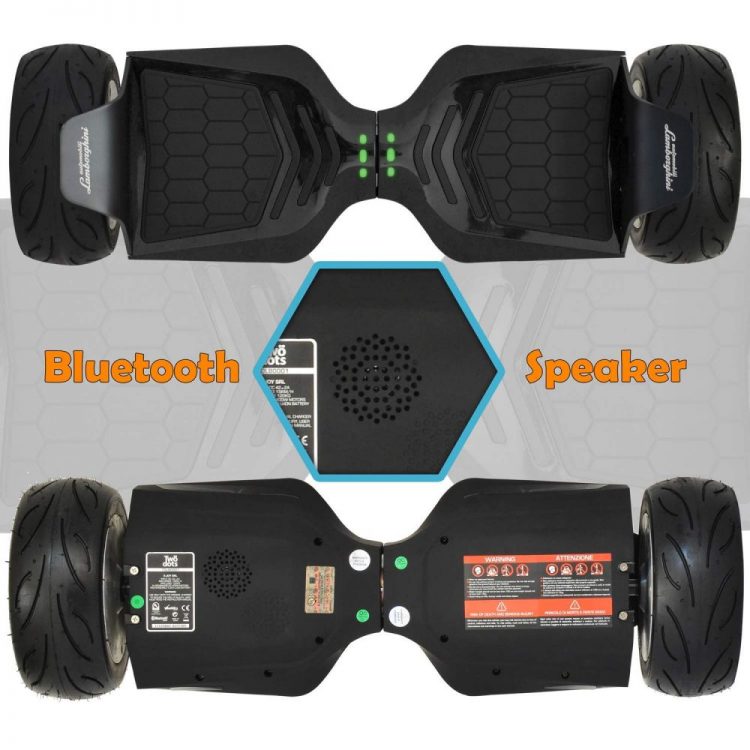 Lamborghini Hoverboard with large 8.5 Inch Alloy Wheels