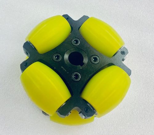 152mm Heavy Duty Industrial Omni Wheel – NW152A – Oz Robotics