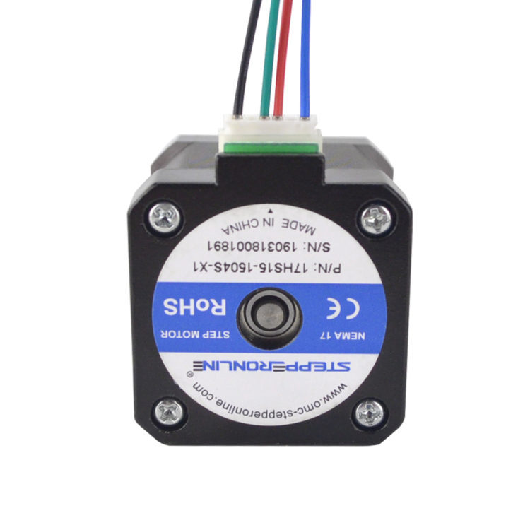 Nema 17 Bipolar 45Ncm Motor with 4 Wires and 1m Pin Connector – Oz Robotics