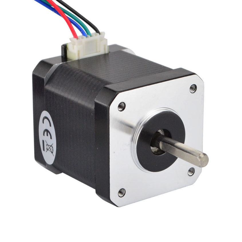 Nema 17 Bipolar Motor with 4 Wires – Oz Robotics