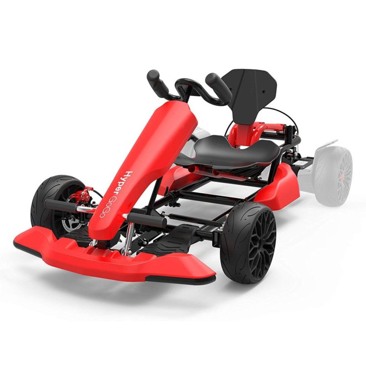 New Black Spider HoverKart Go Kart Cart Fits 6.5 8 & 10 Inch Accessory Fitting 