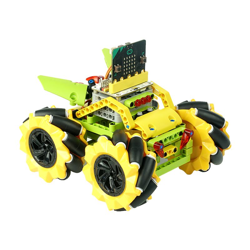 Yahboom Robot Kit for Micro:bit Robotics STEM Kits for Kids to Programmable BBC Microbit Robots Toy Car with Tutorial Tracking Bluetooth IR Modules DIY Scientific Education Micro:bit Board 