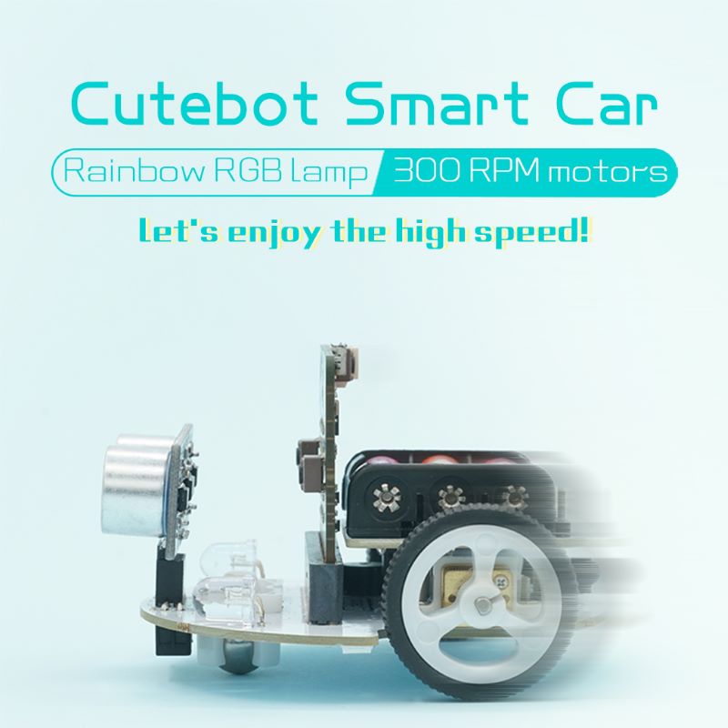 STEM Educational Toy Robot Micro:bit Smart Cutebot Car