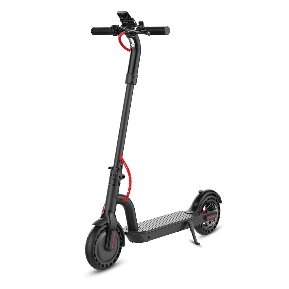 Portable Folding Electric Scooter for Adults -17.4MPH – 12.4 Mile Range ...