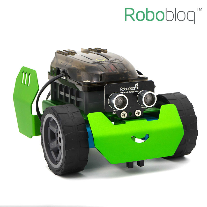 Robobloq Q-Scout Robotic Coding Kit with Remote Control for Kids Teens  (Bluetooth Version, 65pcs)