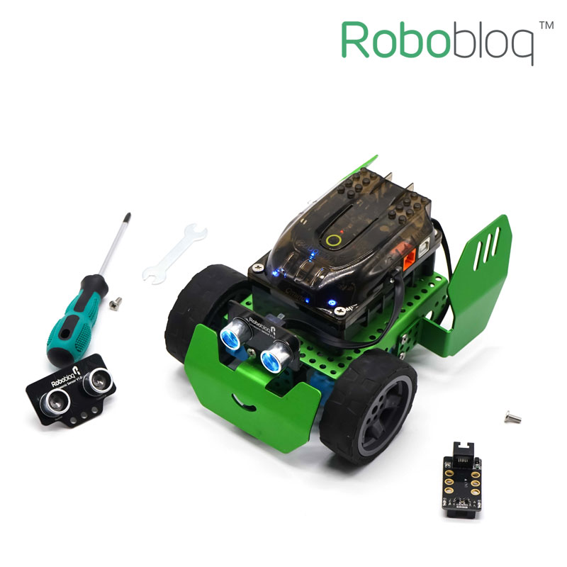 mBot Coding Robot Kit, Robot Toys for Kids, DIY Metal Robotics Kit wit