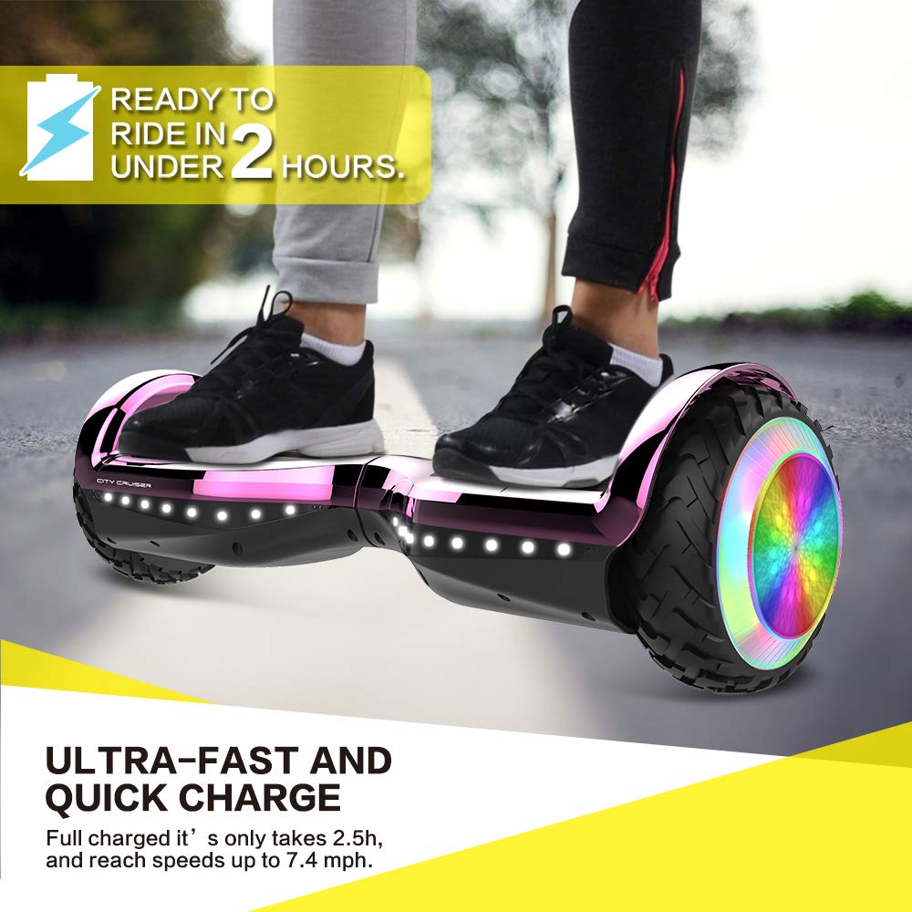 6.5" Original Electric Self Balance Hover Scooter 2 wheel Board Bluetooth+LED 