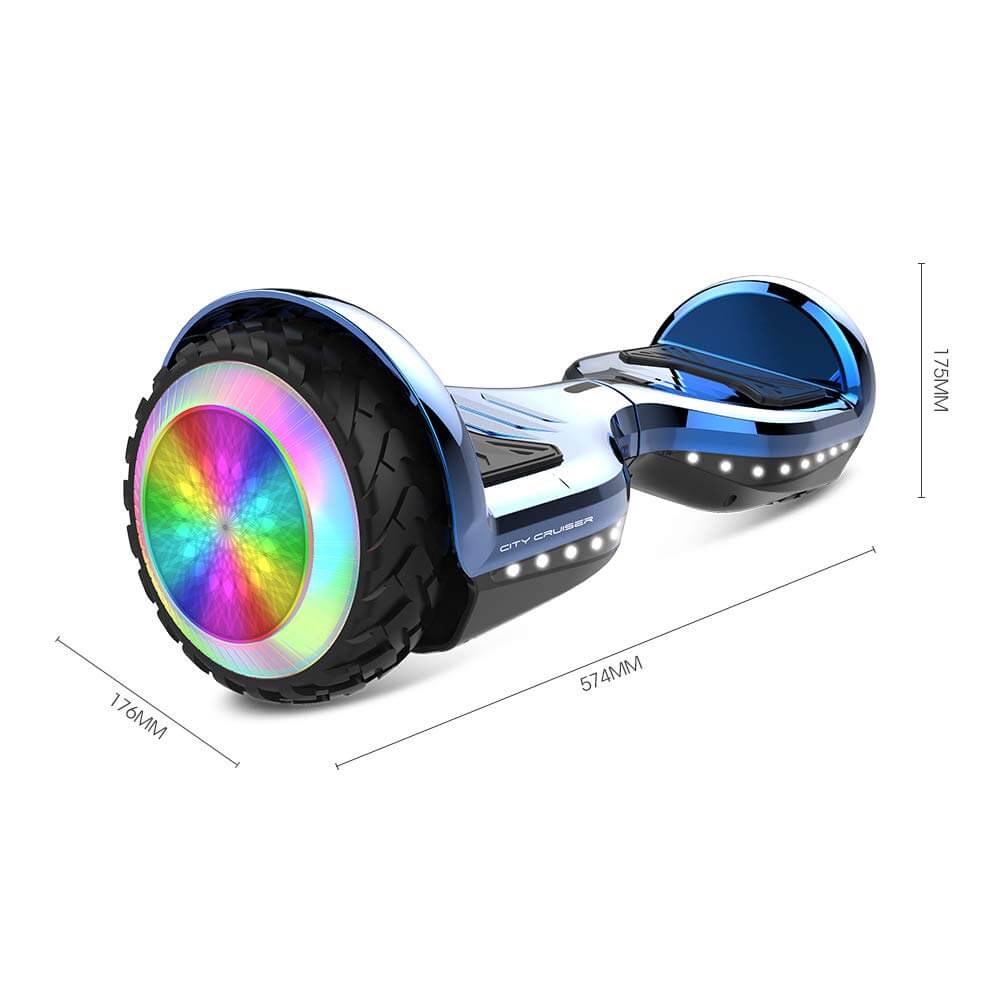 6.5" Bluetooth Hoverboard Electric Self Balance Scooter LED Light UL2272 no Bag 