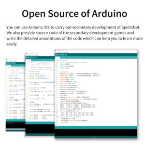 Hiwonder Spiderbot Arduino Hexapod Programming Robot – Oz Robotics