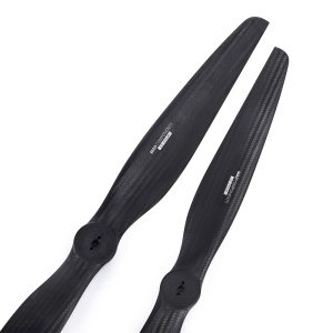 FLUXER VTOL Carbon Fiber Polished Drone Propeller MAD 1 Pair CW+CCW 16.1x6.4 Inch