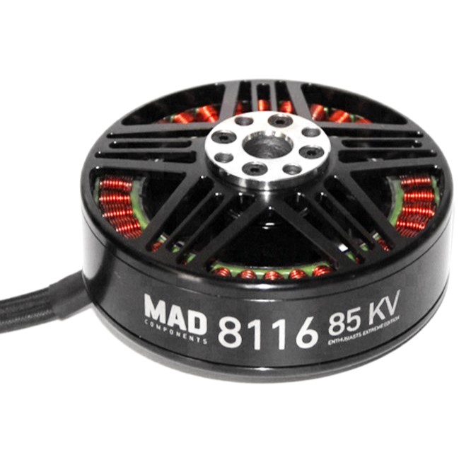 Brushless Motor for QuadroCopters 8116 EEE 100KV - Image 2
