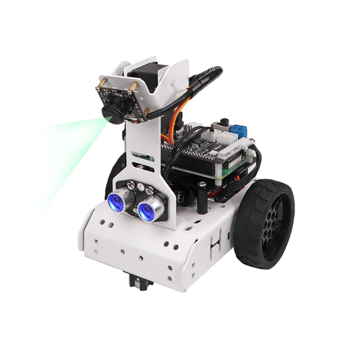 Hiwonder GoGoPi Vision Robot Car for Python Powered by Pi 4B(Not Included) Oz Robotics