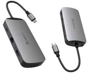 USB Adapter for HDMI, VGA, RJ45, SD Card and MicroSD