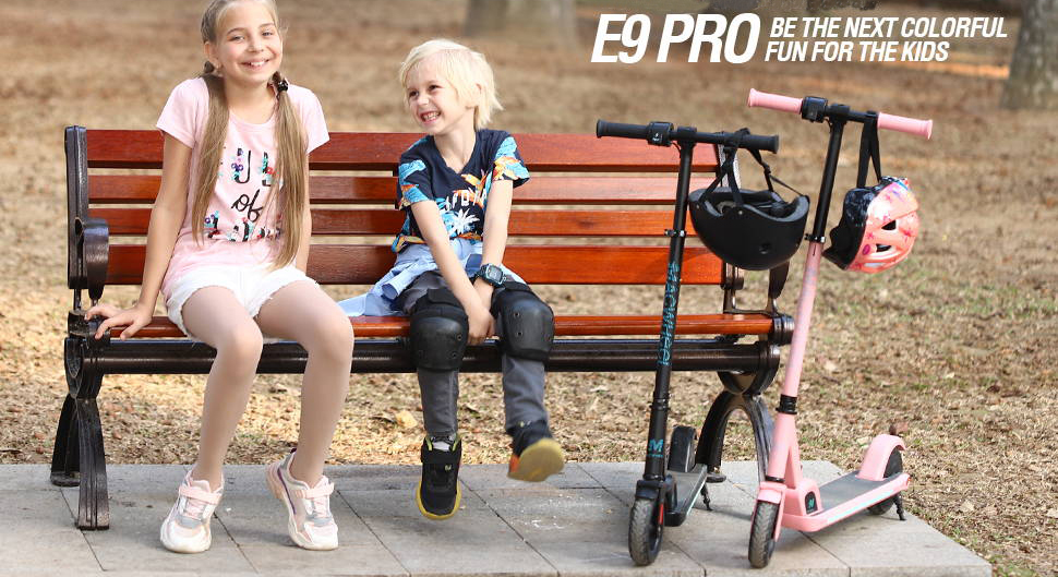 Pink Electric Scooter For Kids, Girls