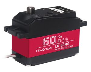 Digital Servo 60KG High Torque LD-60MG for RC Cars, Single Shaft