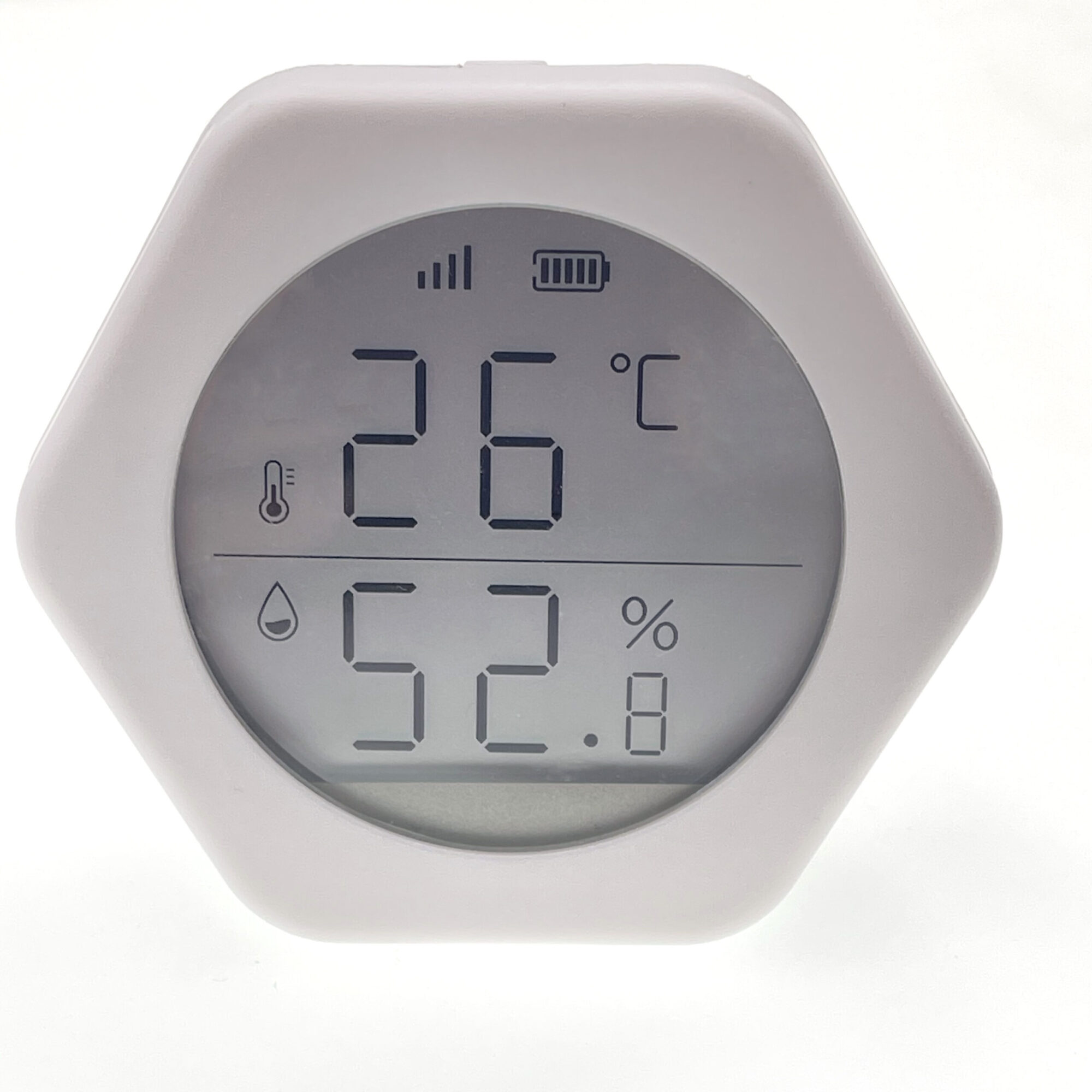Temperature monitoring with a Bluetooth-enabled sensor. Patients