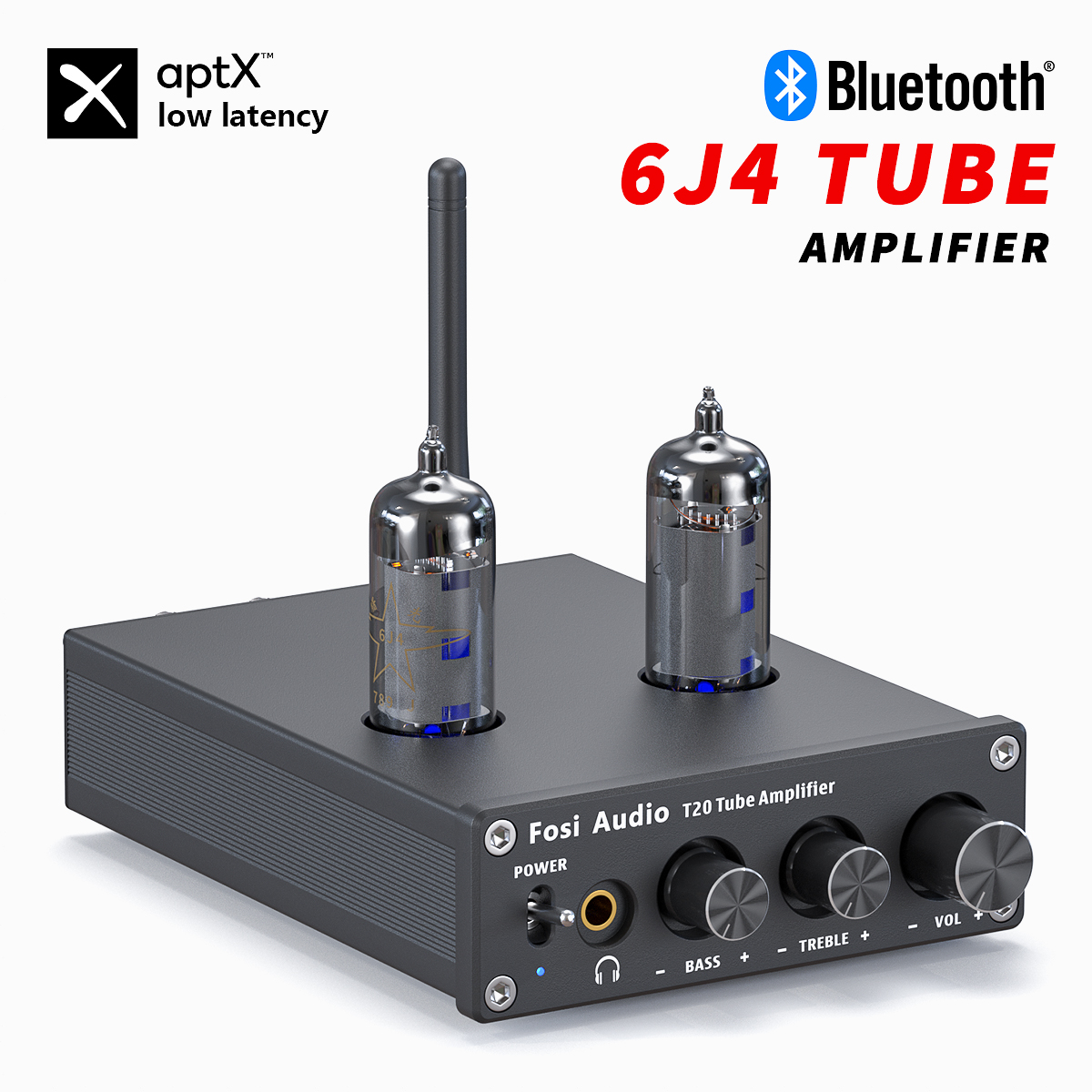 Fosi Audio T20 Bluetooth Tube Amplifier 50W x2 Stereo Audio Headphone  Amplifier for Passive Speakers – Oz Robotics