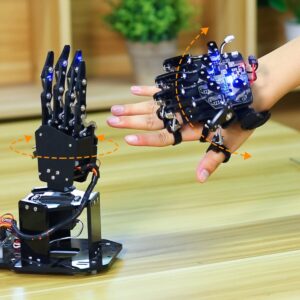 Hiwonder Wireless Somatosensory Open-Source Mechanical Glove for Robot ...