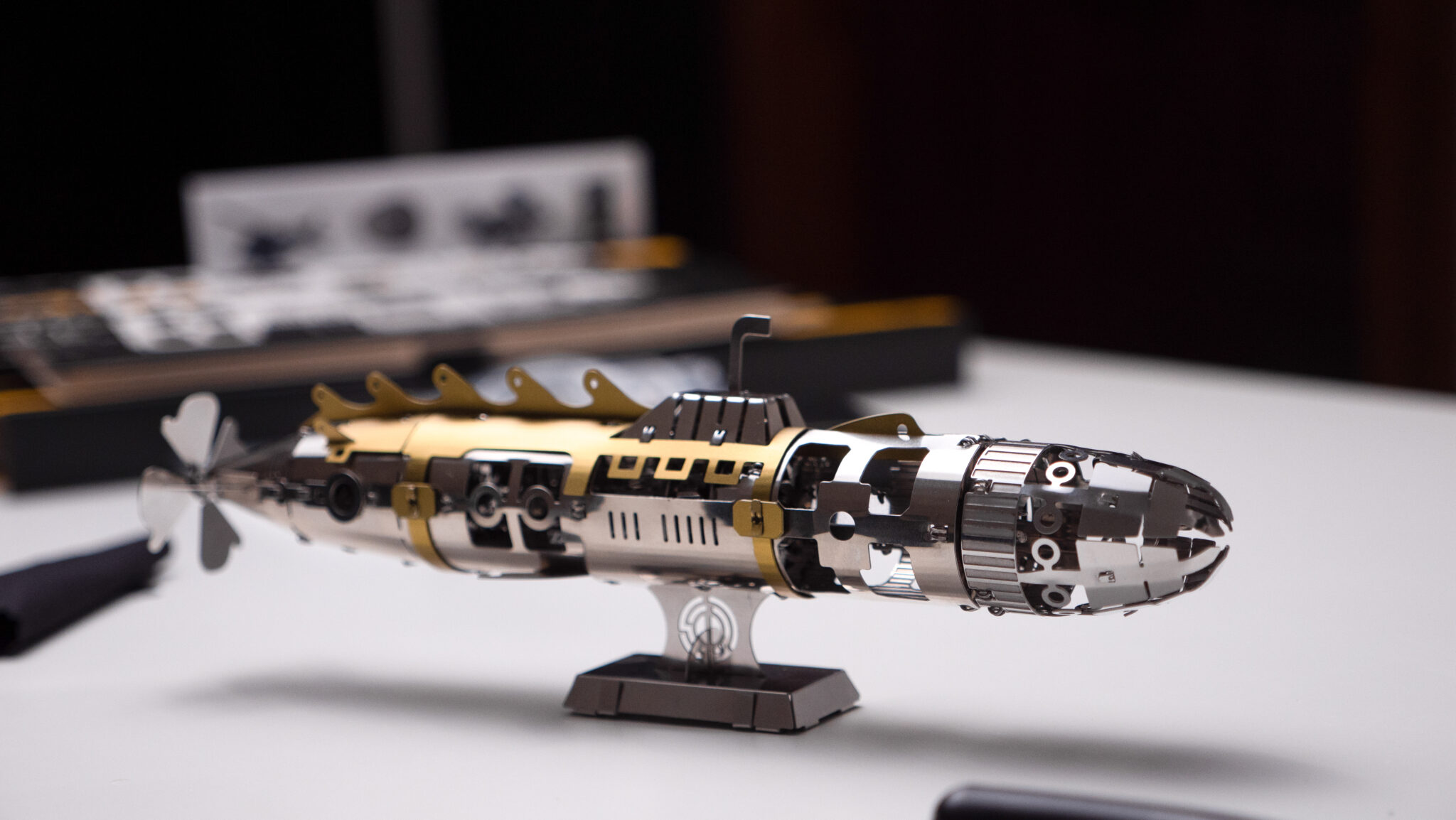 Elusive Nautilus DIY Submarine Kit Mechanical Model Oz Robotics