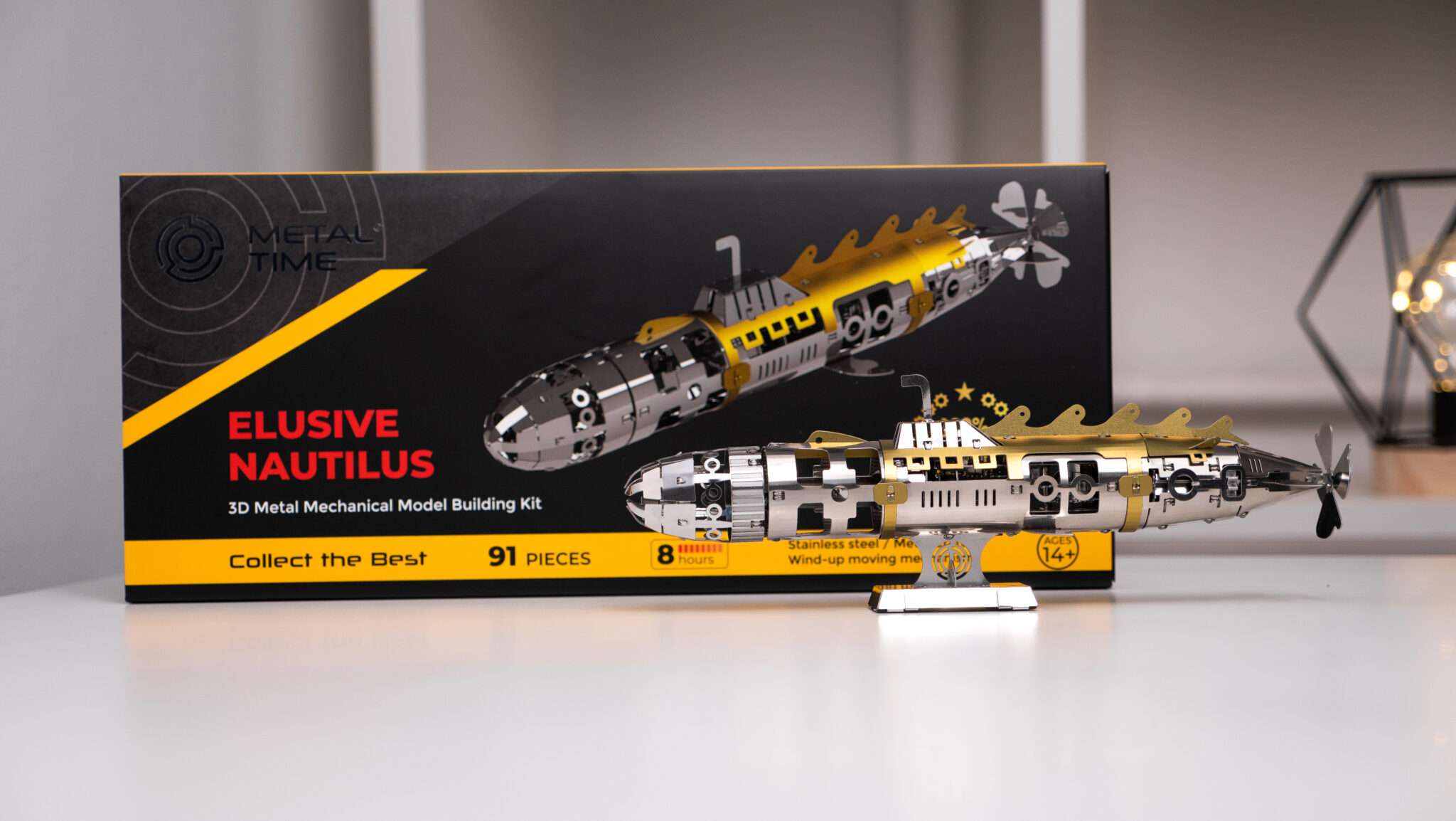 Elusive Nautilus DIY Submarine Kit Mechanical Model Oz Robotics