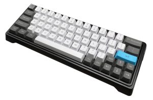 Keyboard with Gateron Blue Switches