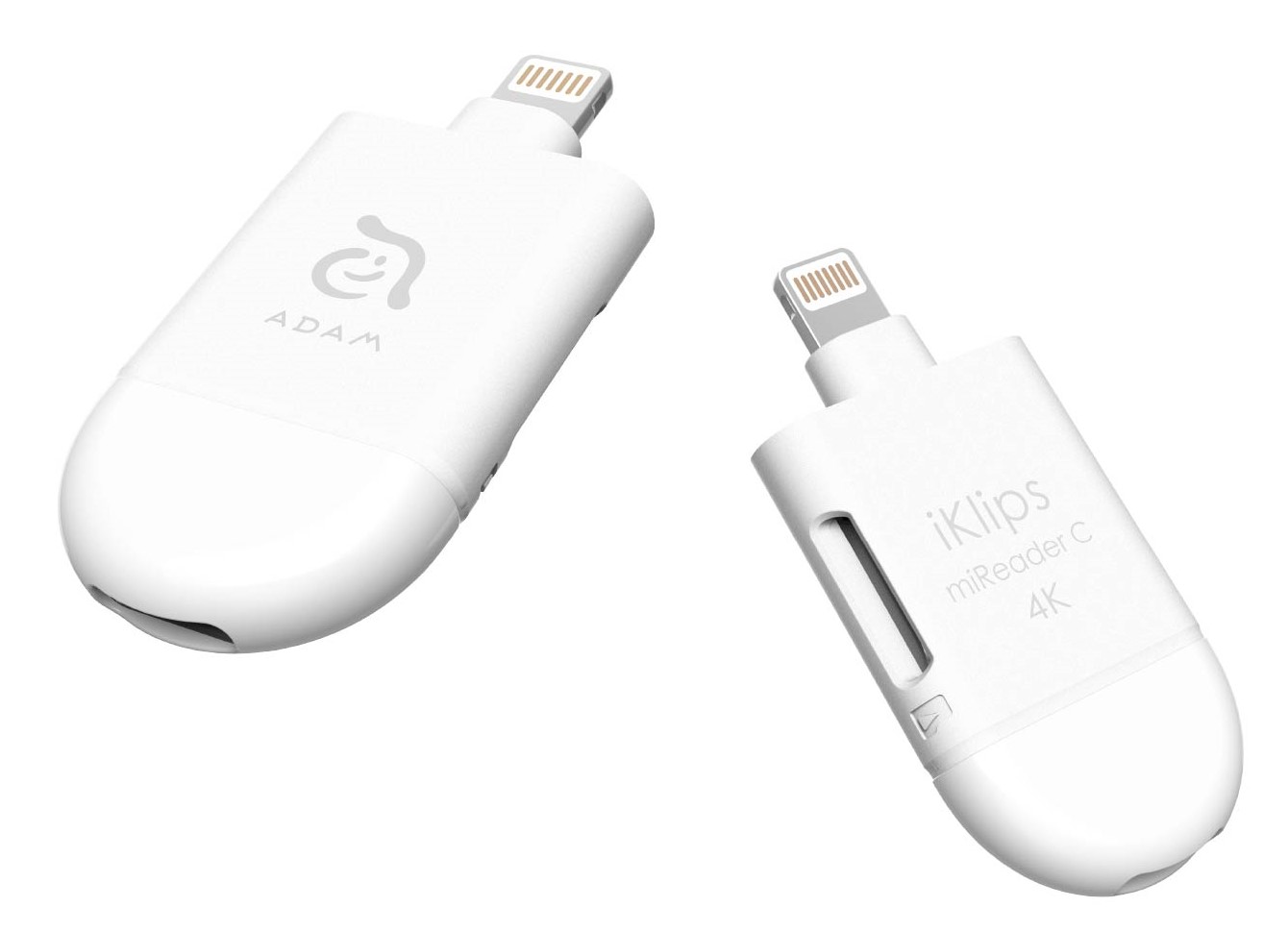 Apple Lightning USB-C 2 in 1 microSD Card Reader for iPhone Series