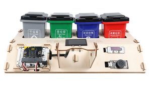 Waste Sorting Robot Kit AI Vision Waste Classification with Audio Broadcast for micro:bit