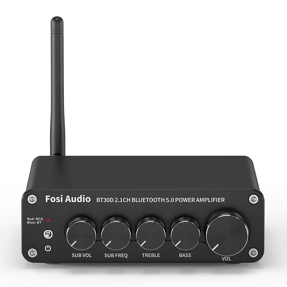 Fosi Audio BT30D Bluetooth 5.0 2.1 Channel Power Amplifier with Bass and  Treble Control – Oz Robotics