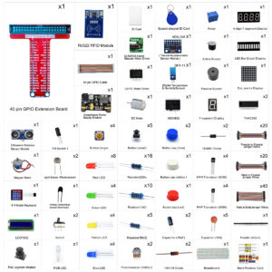 Adeept RFID Starter Kit for Raspberry Pi 3 2 Model B/B+ Python with PDF ...
