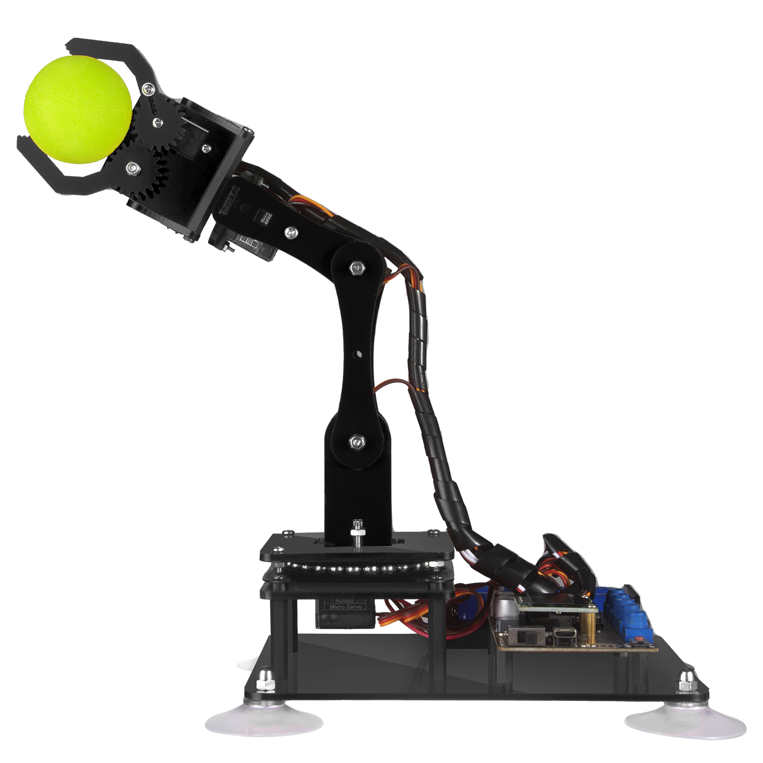 let udstilling Efterforskning Adeept 5-DOF Robotic Arm Kit Compatible with Arduino IDE, Programmable DIY  Coding STEM Education – Oz Robotics