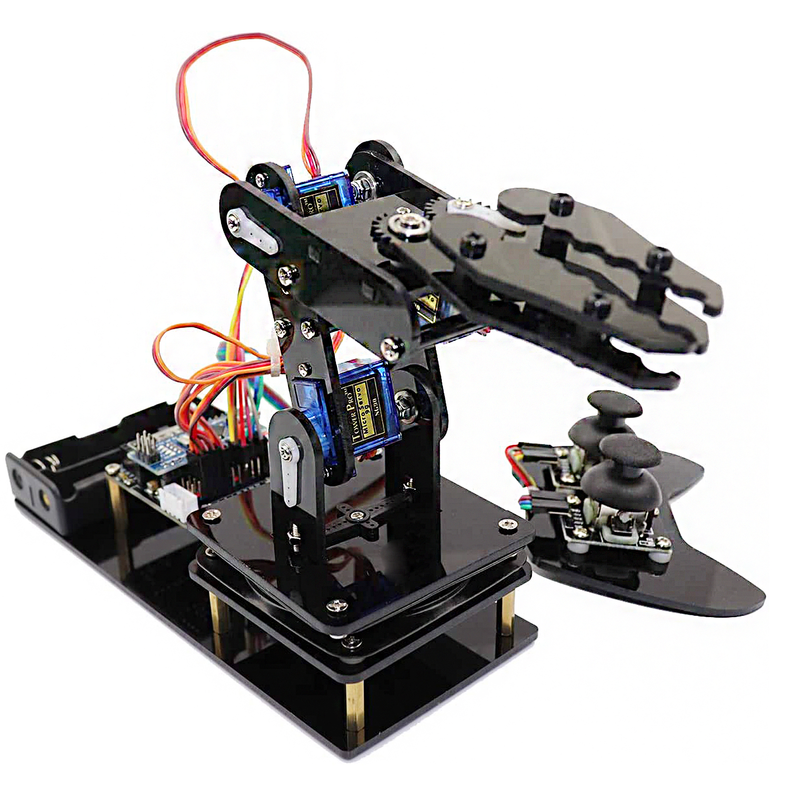 RC Smart Robot 6-Axis Robotics Mechanical Arm for   4-Dof DIY Kits 