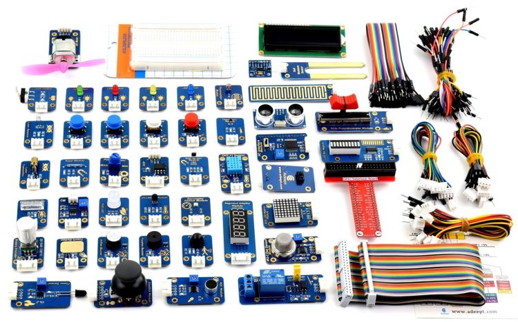 Sensor Kit for Raspberry Pi BMP180, DHT11 with C and Python code with ...