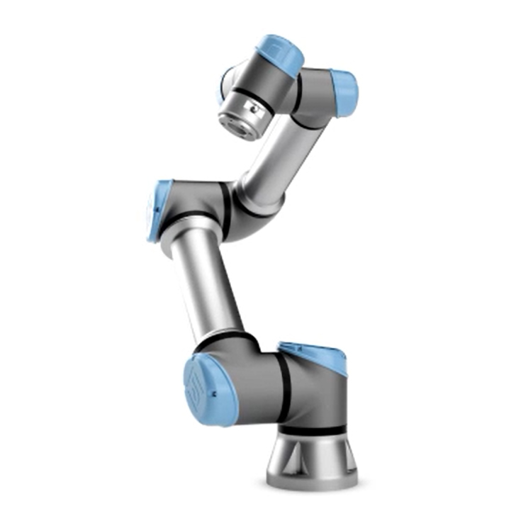 Universal Robots is a manufacturer of smaller flexible industrial collaborative robot arms.