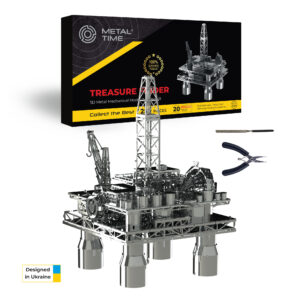 DIY Oil Rig Hobby Kit Mechanical Model