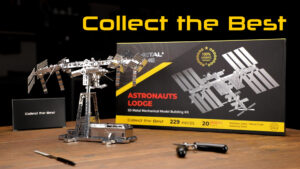 Astronauts Lodge DIY Space Station Kit Mechanical Model