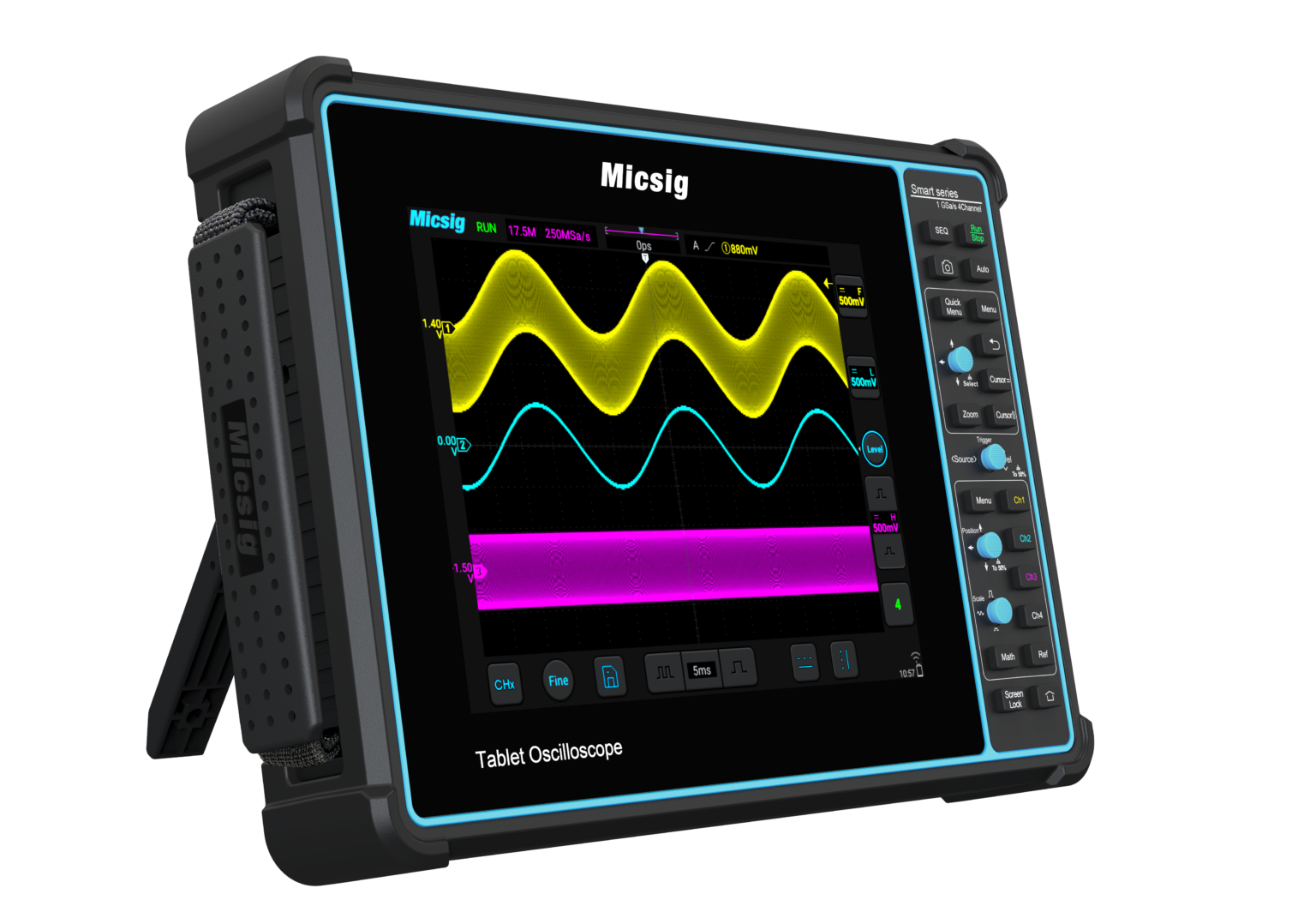 Micsig Tablet Oscilloscope Smart Series STO1004 100MHz Digital Handheld
